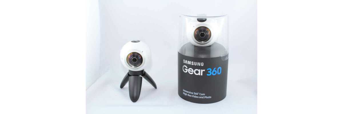 Ab sofort im Verleih: Samsung Gear 360 - Neu im Verleih die Samsung Gear 360